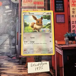 Pokemon TCG Eevee Build-A-Bear Workshop Stamped Promo 63/98 Sealed Card - Image 3