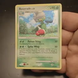 Roserade 13/130 Diamond & Pearl Holo Rare Pokemon Card 90 HP English - Image 1