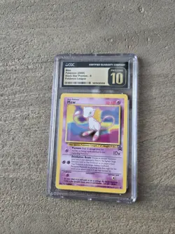 Mew Black Star Promo 8 Pokemon 2000 CGC 10 Pristine First English Mew Card - Image 1