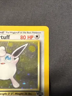 Pokemon Card Wigglytuff 16/64 Jungle HOLO RARE - LP - Image 4