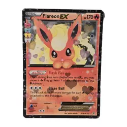 Pokemon Generations Flareon EX Card RC6-32 Mp - Image 1