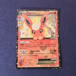 Pokemon Generations Flareon EX Card RC6-32 Mp - Image 2