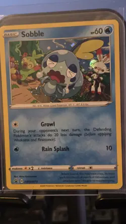 Sobble SWSH073 SWSH: Sword & Shield Promo Cards Holo Nm - Image 1
