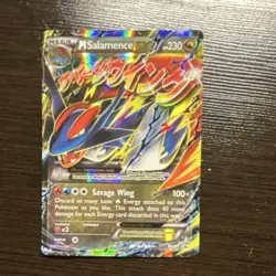 Pokemon Mega Salamence EX Promo Holo XY XY171 230HP English Card - Image 1