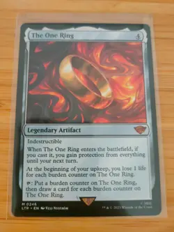MTG The One Ring 0246 Lord of the Rings M/NM Free UK P&P - Image 1
