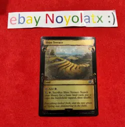 1x FOIL NM MTG Shire Terrace (Showcase Scrolls) - LTR - Image 1