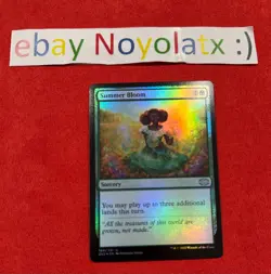 1x FOIL NM MTG Summer Bloom - Double Masters 2022 - Image 1