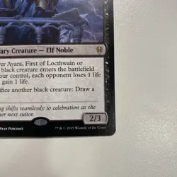 Ayara, First of Locthwain Throne of Eldraine Regular NM - Magic the Gathering - Image 4
