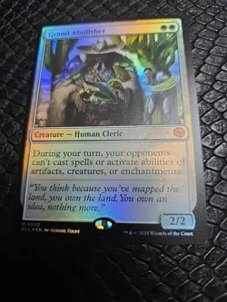 Grand Abolisher Outlaws of Thunder Junction: Foil Magic the Gathering NM - Image 1