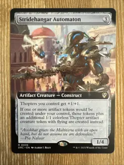 Stridehangar Automaton - Extended Art - DFC - MTG - NM - EN - 0035 - Image 1