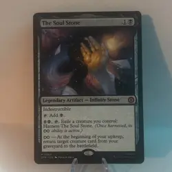 The Soul Stone Marvel's Spider-Man Non-Holo MTG - Image 1