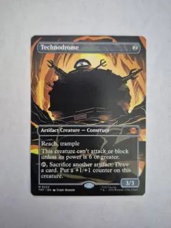 Technodrome (Borderless) Mythic MTG Ninja Turtles - Image 1