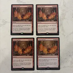 Magic the Gathering MTG Irencrag Feat Play Set Of 4 - Image 1