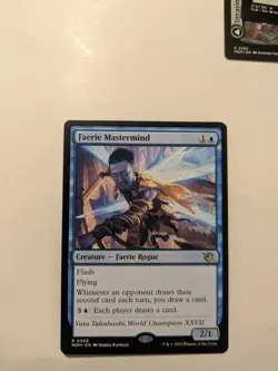 MTG Magic Faerie Mastermind March of the Machine Rare - Image 2