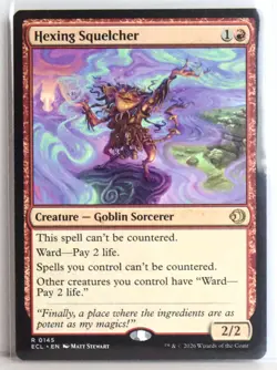 Hexing Squelcher [New, Near Mint] Rare MTG {Lorwyn Eclipsed} - Image 1