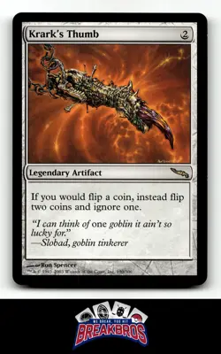 MTG Krark's Thumb #190 NM-MT Magic The Gathering - Image 1