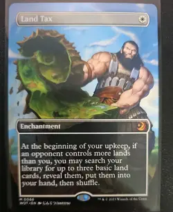 Land Tax (Anime Borderless) Wilds of Eldraine: Enchanting Tales Regular - Image 1