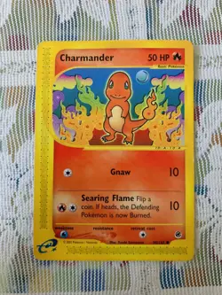 Pokemon Common Non-Holo Charmander 98/165 Expedition Set 2002 LP - Image 1