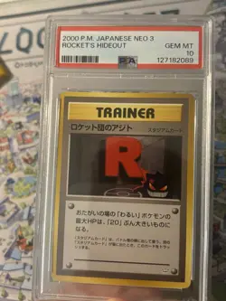 2000 Pokemon Neo 3 Rocket’s Hideout PSA 10 Gem 💎 Mint Cert# 127182089 - Image 5