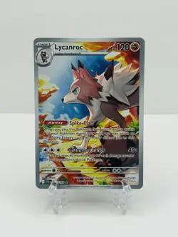🔥Pokemon TCG-Lycanroc-166/159-Journey Together-Illustration Rare-Holo-M/NM!🔥 - Image 1