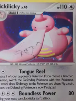 Pokemon Card Lickilicky 12/132 D&P Secret Wonders Holo Rare (Poor) - Image 3