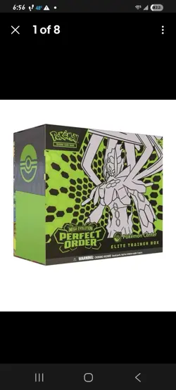 Pokemon TCG: Mega Evolution Perfect Order PKC Center Elite Trainer Box (PRESALE) - Image 1