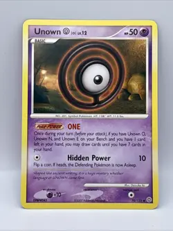 Pokemon TCG Unown 70/132 Secret Wonders - Image 1