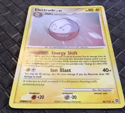 POKEMON CARD ELECTRODE LV.42 Secret Wonders 26/132 Non-Holo Rare - Image 2