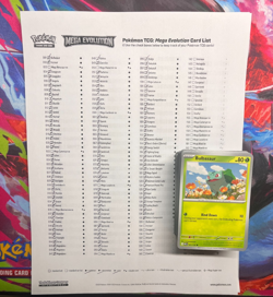 Pokemon Mega Evolution COMPLETE Base Set - 122 Cards - All C/UN/R - NM - ME01 - Image 1