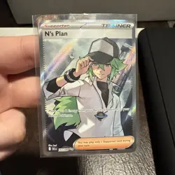 Pokemon TCG ‘N's Plan 163/086’ Ultra Rare - Black Bolt - English NM - Image 1