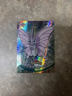 2000 Pokemon Topps Chrome Series 1 #49 Venomoth Spectra Chrome Near Mint - Image 1