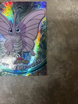 2000 Pokemon Topps Chrome Series 1 #49 Venomoth Spectra Chrome Near Mint - Image 4