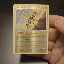 Elekid 48/130 Diamond & Pearl Reverse Holo Uncommon Pokemon Card 40 HP English - Image 1
