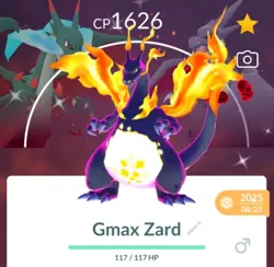 #0006 Shiny G-Max Charizard (Glurak) Pokemon Go [30 day trade] - Image 1