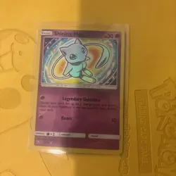Pokemon Shining Mew Holo LP 40/73 Shining Legends Ultra Rare - Image 1