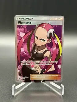 Pokemon TCG Plumeria 145/147 Burning Shadows Full Art Near Mint - Image 1