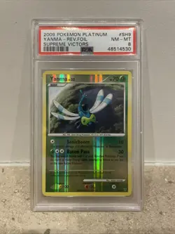 Yanma PSA 8 - SH9 Pokemon Platinum Supreme Victors - Shiny Pokemon Subset - Image 1