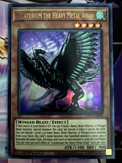 Yu-Gi-Oh! Cocatorium The Heavy Metal Avian Ultra Rare GFP2-EN038 1st Ed NM/M - Image 1