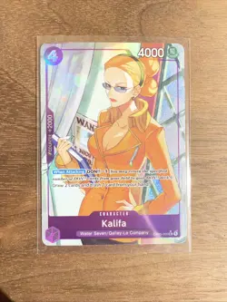 One Piece Kalifa (Full Art) (OP03-060/326) Premium Booster NM FOIL - Image 1
