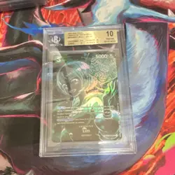 Bandai One Piece CCG Lim OP09-037 BGS 10 Foil Full Art Legacy of the Master - Image 1