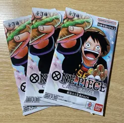 One Piece Card Game Saikyo Jump Promo Pack 3 Brothers Luffy Sealed Japan - Image 1