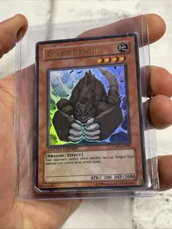 Golem Dragon JUMP-EN040 Shonen Jump Promos Limited Edition - Ultra Rare MP Card - Image 1