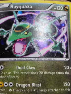 HP RAYQUAZA - XY141 - BLACK STAR PROMO - HOLO - POKEMON CARD - Image 5