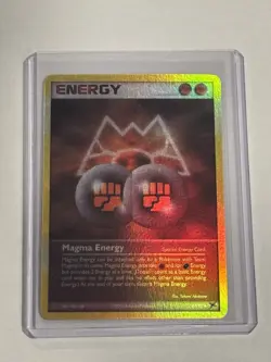 Pokemon Card - Magma Energy Team Magma vs Team Aqua 87/95 Reverse Holo - NM - Image 1