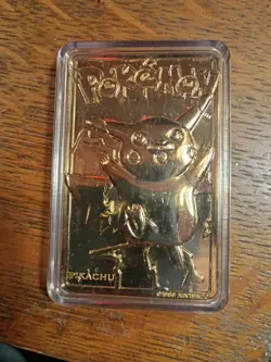1999 burger king pokemon gold cards pikachu - Image 2