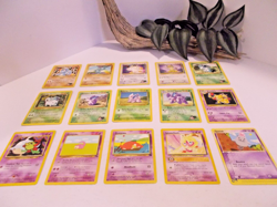 Pokemon Card Lot 15 Cards Giovanni's Machop, Machop, Kadabra, Smoochum - Lot #32 - Image 1