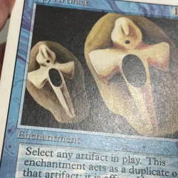 Magic the Gathering MTG 1994 Revised Edition Card -- Copy Artifact - Image 2