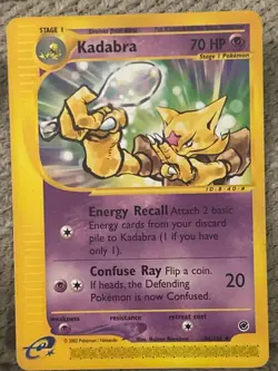 pokemon cards Lot Alakazam 33/165 Kadabra 84/165 - Image 2