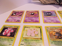 Pokemon Card Lot 15 Cards Sabrina's Gastly, Gastly, Erica's Gloom, Gloom Lot #33 - Image 2