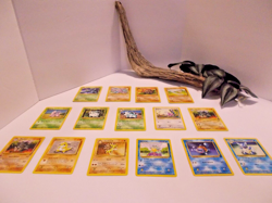 Pokemon Card Lot of 15 Cards Gligar, Graveler, Sandshrew, Wartortle - Lot #61 - Image 2